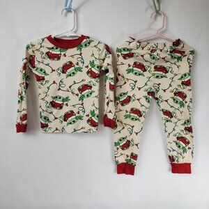 Star Wars Baby Yoda Grogu Christmas Print Boys Pajamas Lng Slv Pants Sz 5T